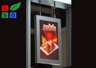 Shopping Mall 6000K Illuminated Poster Case A1 Backlit Frame 23w
