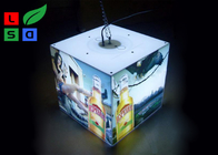 40 Watt 3030SMD LED Shop Display Cube Lightbox With Ceiling Hanging Kits