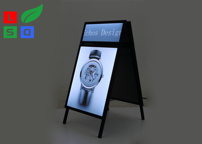 Snap Frame A1 LED Poster Stand 18mm Thickness 24mm Width Floor Standing