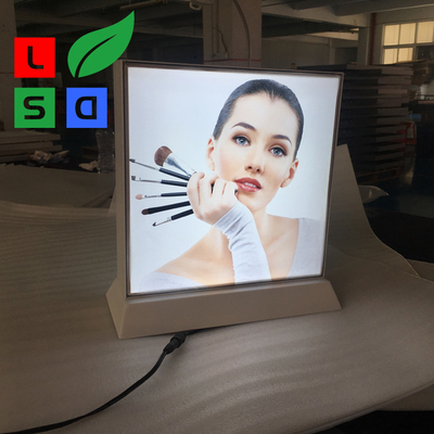 O lado dobro 2835SMD do LSD conduziu a moldura para retrato Desktop da caixa leve Longlife